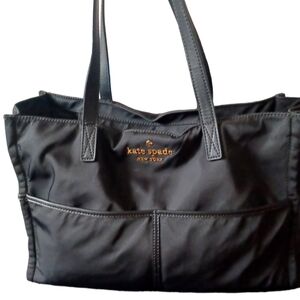 Kate Spade black hobo bag